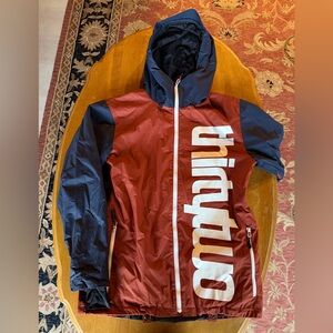 Thirtytwo snowboard ski jacket red and navy
